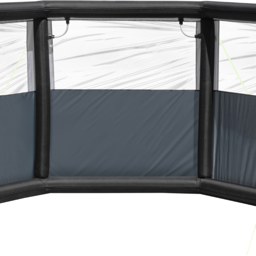 Brunner Frontline Windschutz aufblasbar schwarz 4,92 Meter Länge - Sichtschutz & Sonnenschirme