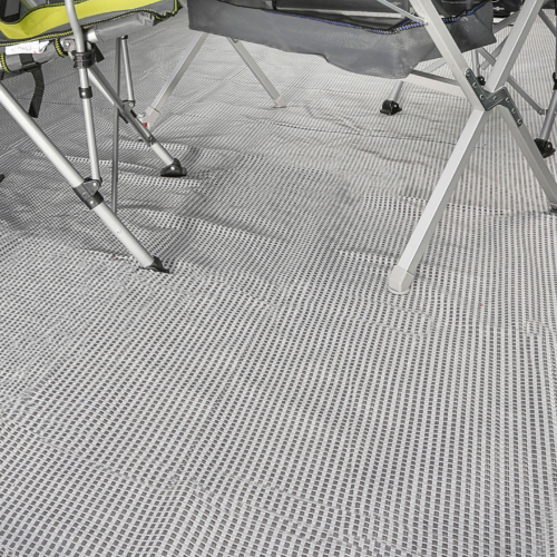 Brunner Kinetic 600 Zeltteppich robust 2,5 x 3,5 m grau - Vorzeltteppich & Zeltboden