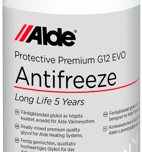 Alde G12EVO Premium Glykol Frostschutz speziell für Heizsysteme bis -37 °C 1 Liter - Zubehör Einbau-Heizungen