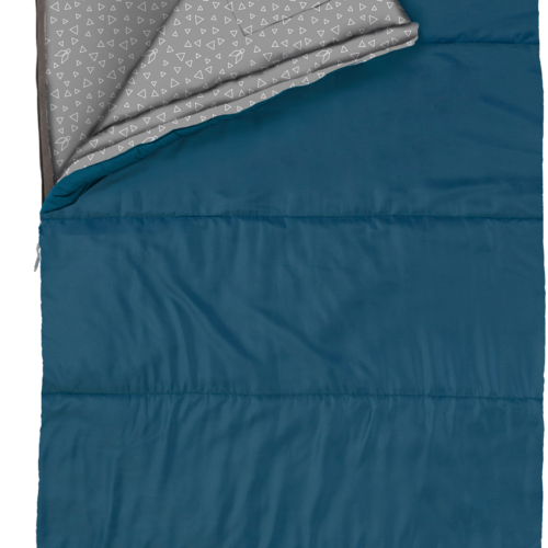Brunner Starflyer XL Deckenschlafsack koppelbar blau 220 x 105 cm - Schlafsäcke