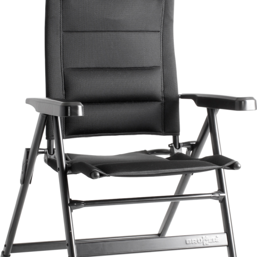 Brunner Aravel 3D Campingstuhl M schwarz - Klappstühle