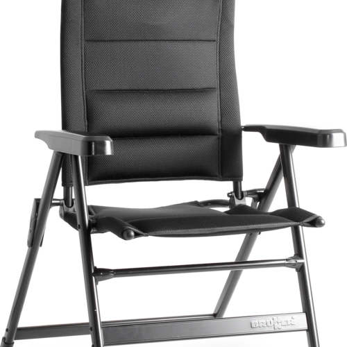 Brunner Aravel 3D Campingstuhl S schwarz - Klappstühle