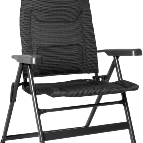 Brunner Aravel Vitachic H2L Campingstuhl verstellbar schwarz - Klappstühle
