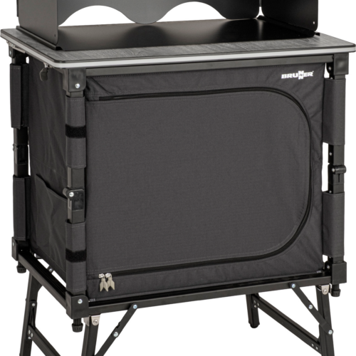 Brunner Elùtop Compack Cube Campingküche schwarz 65 x 45 x 58 / 81 cm - Campingküchen