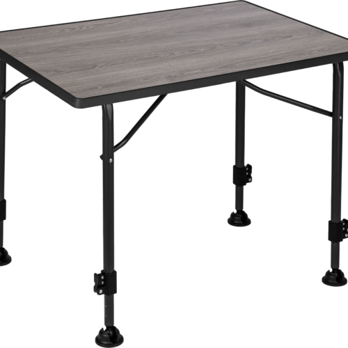 Brunner Linear Greywood Campingtisch klappbar grau 80 x 60 cm - Klapptische