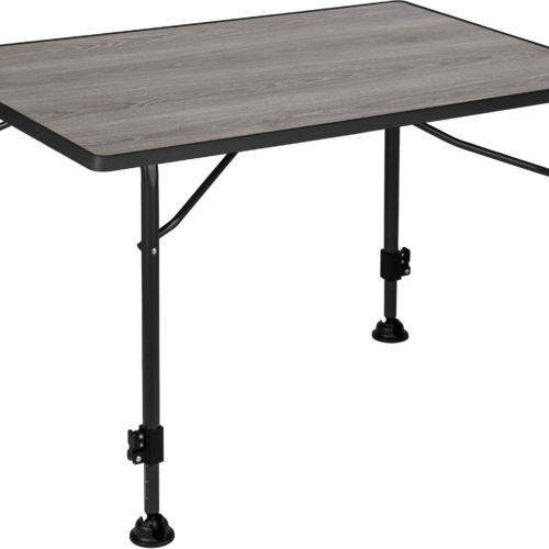 Brunner Linear Greywood Campingtisch klappbar grau 115 x 70 cm - Klapptische