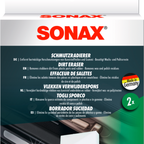 Sonax SchmutzRadierer Spezialschwamm 2 Stück - Innenbereich & Scheiben
