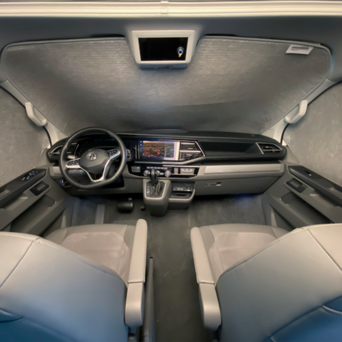 Hindermann Travel Innenisoliermatten VW T5 / T6 Fahrerhaus 3-teilig - Thermomatten & Isolierung