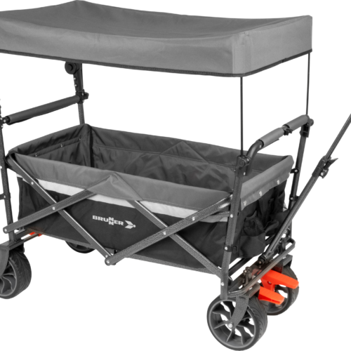Brunner Cargo Prime Bollerwagen klappbar schwarz 123 x 54,5 x 99 / 112 cm - Bollerwagen und Trolleys