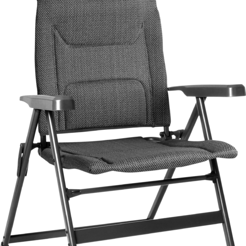 Brunner Aravel Vitachic H2L Campingstuhl verstellbar grau - Klappstühle