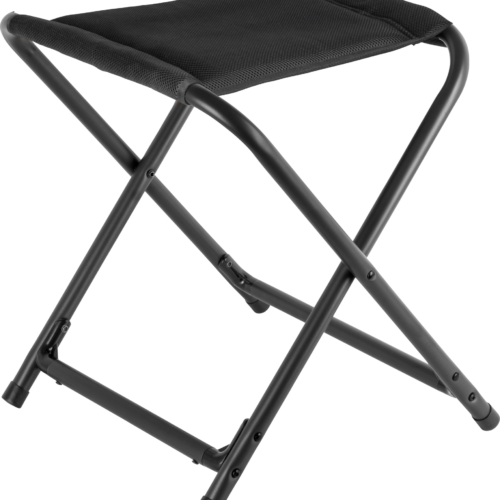 Brunner Aravel Stool XL Falthocker 46 x 39 x 47 cm schwarz - Campinghocker
