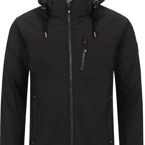 Ankerglut Ankerglutfreiheit Softhell Herrenjacke schwarz S - Herrenjacken