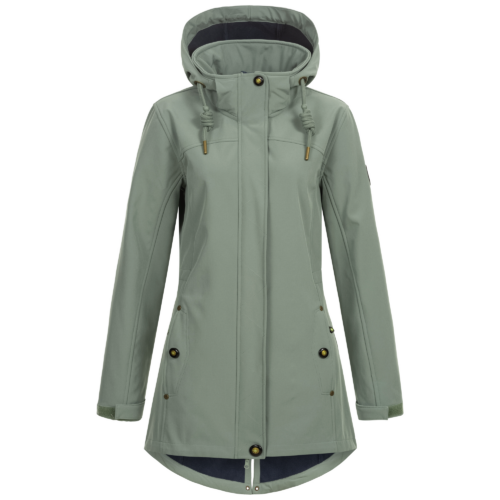 Ankerglut Ankerglutbrise Softshellmantel Damen olive 54 - Damenjacken