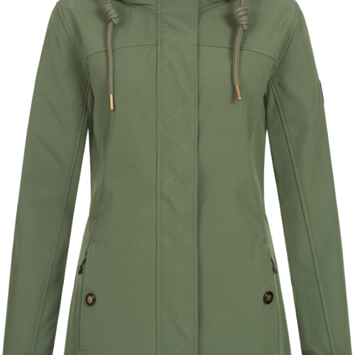 Ankerglut Ankerglutbrise Softshellmantel Damen olive 42 - Damenjacken