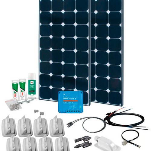 Phaesun SPR Caravan Kit Solar Peak MPPT SMS15 Solarkomplettset 240 W 12 V - Solar-Komplettsets