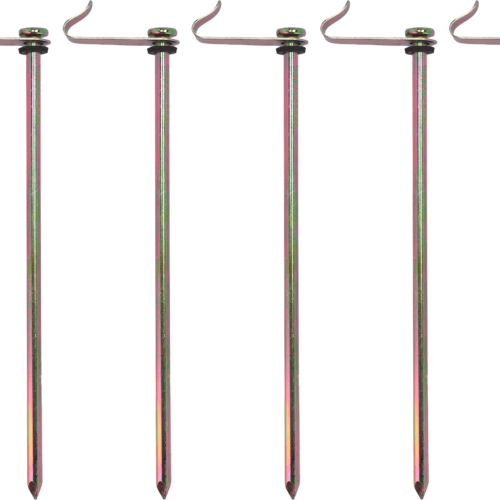 Berger StrongPeg Erdnagel mit Haken 21 cm, 5er-Pack - Zeltheringe & Abspannmaterial