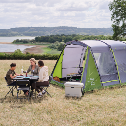 Coleman FastPitch Victoria Falls 4 4-Personen Familienzelt 570 x 280 x 200 cm Blackout - Familienzelte