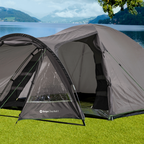 Berger Easy Rock 3 Kuppelzelt für 3 Personen - Iglu- & Kuppelzelte