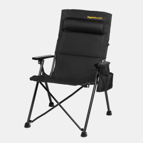 Horntools Campingstuhl Recliner faltbar verstellbare Rückenlehne bis 150 kg - Faltstühle