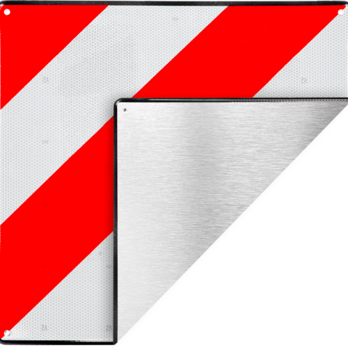 Berger Alu-Warntafel Spanien 50 x 50 cm - Fahrradträger-Zubehör