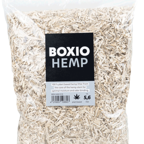 Boxio Hanfstreu für Trenntoilette 5,6 Liter Natur - Toilettenbeutel & Toilettenzubehör