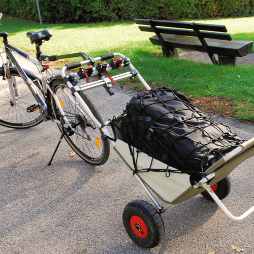 Eckla Fahrrad Zugstange für Beach-Rolly - Transportieren & Befestigen