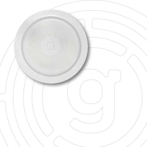Gelmags Nano-Gel-Pads 2.0 S Ø 4,9 Set 4-teilig weiß - Halterungen und Befestigungen