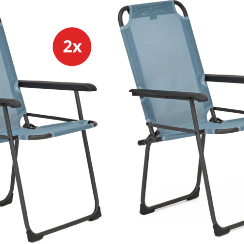 Berger Iseo Classic Blau 2er-Set - Klappstühle