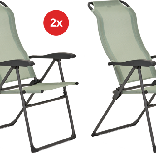 Berger Iseo Comfort Grün 2er-Set - Klappstühle