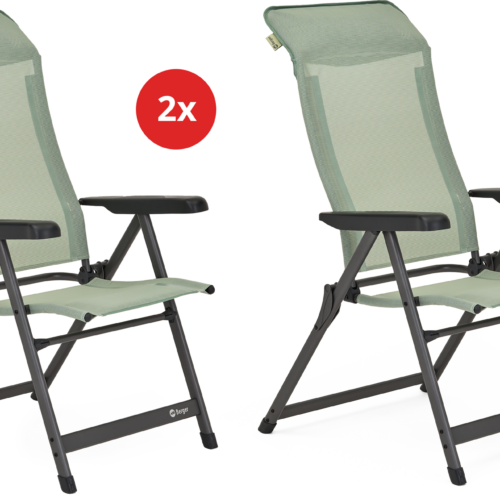 Berger Iseo Luxus Grün 2er-Set - Klappstühle