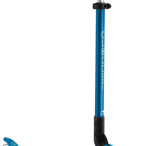 Globber Elite Lights Glow Dreirad Scooter höhenverstellbar mit LED Leuchtrollen petrol - E-Bikes, Scooter & Zubehör
