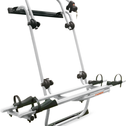 Fabbri Bici OK Doppia Porta Renault Master Fahrradträger Heckmontage für 2 Fahrräder aluminium - Heck-Fahrradträger von Fabbri Portatutto