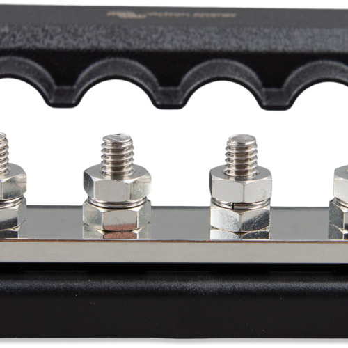 Victron Busbar 250 A / 70V 6P Sammelschiene Stromverteiler inklusive Abdeckung 6 Anschlüsse - Verteilungseinheiten von Victron Energy