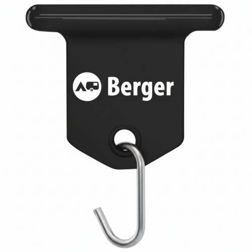 Berger Markisenhaken schwarz, 6er-Pack - Weiteres Markisenzubehör