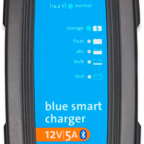 Victron Blue Smart IP65 Batterieladegerät Bluetooth 1 Ausgang CEE 7/17 Stecker 12 V + DC Connector 5 Ampere - Batterie-Ladegeräte von Victron Energy