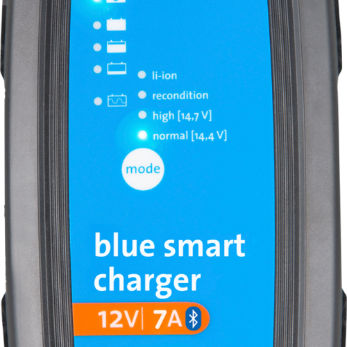 Victron Blue Smart IP65 Batterieladegerät Bluetooth 1 Ausgang CEE 7/17 Stecker 12 V + DC Connector 7 Ampere - Batterie-Ladegeräte von Victron Energy