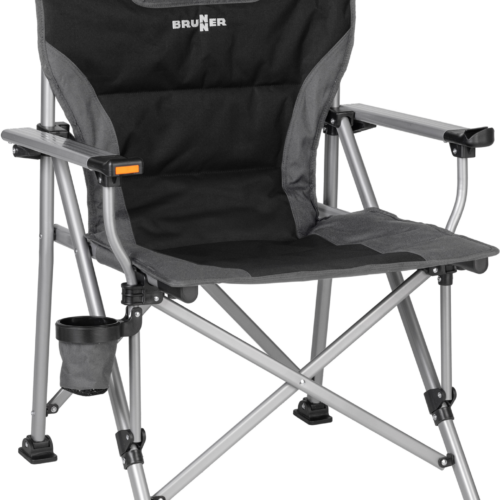Brunner Raptor Jackofall Campingstuhl klappbar grau - Klappstühle
