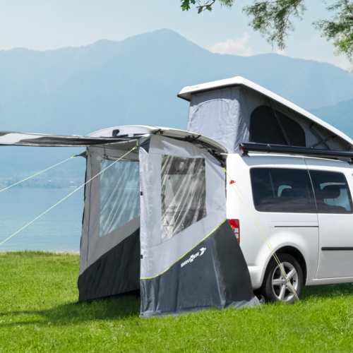 Brunner Pilote Caddy 5 Heckzelt Fahrzeugzelt 1,40 x 1,90 m Meter für VW Caddy 5 - Teilvorzelte