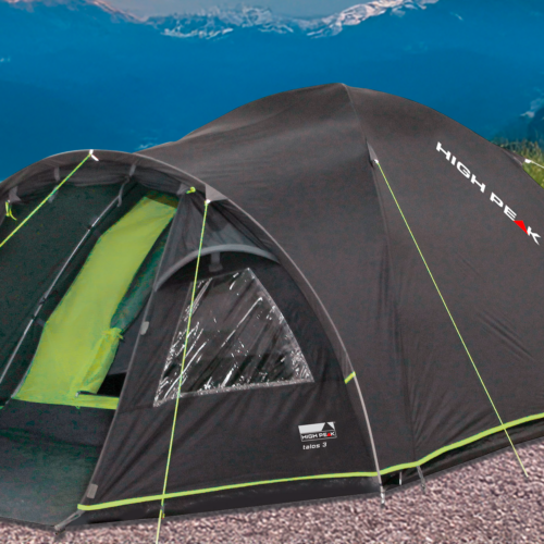 High Peak Talos 3 Kuppelzelt 3 Personen - 3-Personen Zelte
