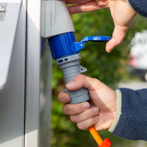 Brennenstuhl CEE Camping-Verlängerungskabel orange 5 Meter - CEE-Kabel