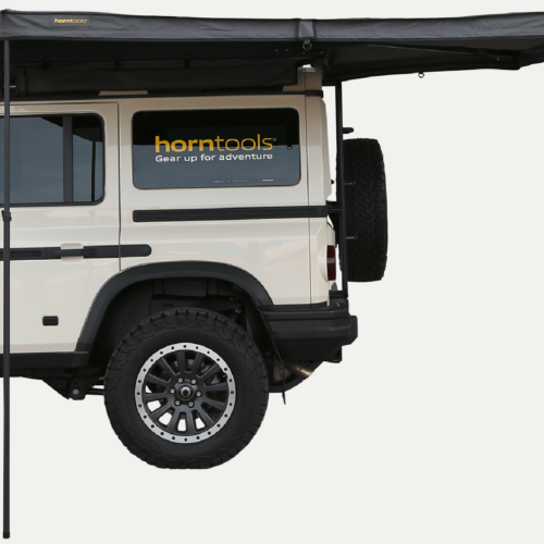Horntools Horizon 270 Grad Markise freitragend Fahrerseite links 2,5 Meter - Sackmarkisen