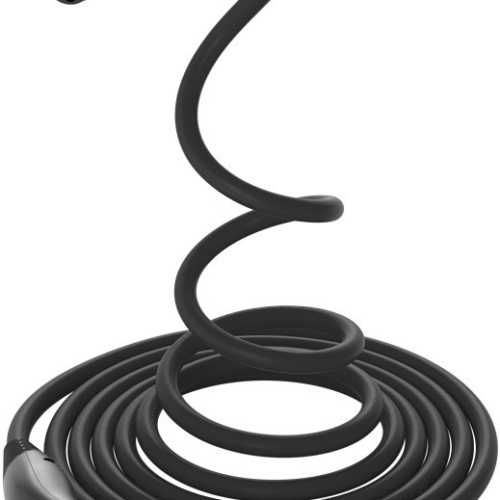 Lapp Selbstaufrollendes Helix Ladekabel Typ 2 Mode 3 / 3-phasig 32 A bis 22 kW schwarz 5 Meter - Kabel & Verbinder