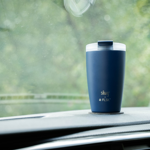 Silwy Magnet-Thermobecher 350 ml midnight - Isolierbecher