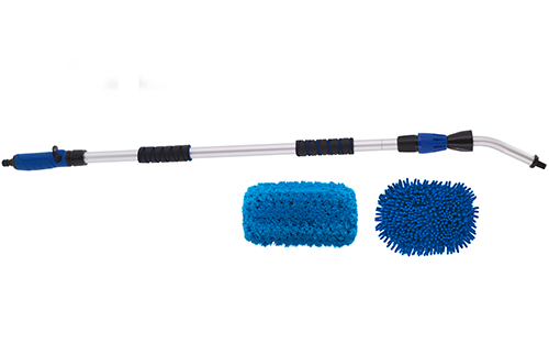Berger Waschbürstenstiel mit Teleskopstange-Set, 3-tlg. 130 - 180 cm - Bürsten, Schwämme, Tücher