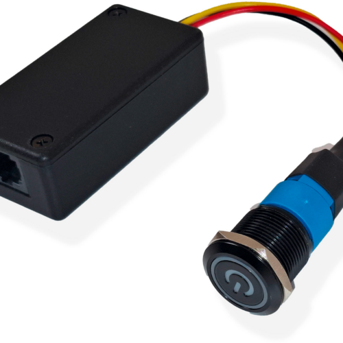 Caratec CASAT104T ON-OFF-Schalter Steuereinheit für Satanlage mit 2 Meter Kabel - Sat-Zubehör
