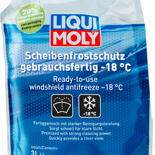 Liqui Moly Scheibenfrostschutz Fertiggemisch Scheibenreiniger bis -18 °C 3 Liter - Innenbereich & Scheiben