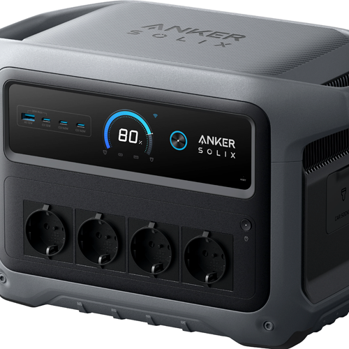 Anker Solix C1000 Gen 2 Powerstation 1024 Wh 2000 W mit 600 W Solareingang - Powerstations