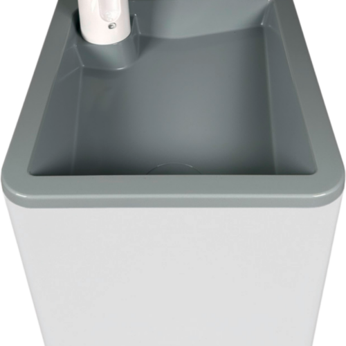 Trelino Splash Waschbecken L mobiles Waschbecken 10 Liter weiß - Waschbecken