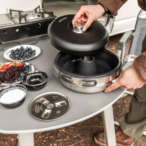 Petromax Camping Backofen Dimego 27 cm - Auflauf- und Backformen