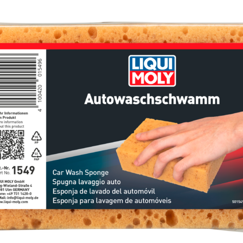Liqui Moly Autoschwamm lackschonend 16 x 10 x 4,8 cm  - Außenbereich & Lack